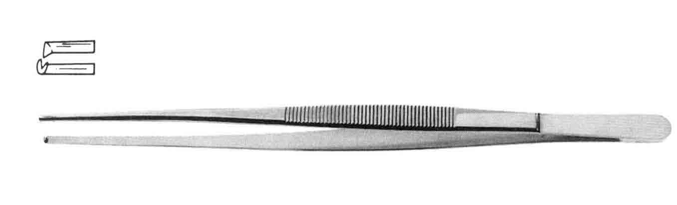 DİŞLİ PENSET 3MM 20,5CM